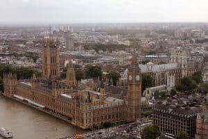 Aerial Image Big Ben London