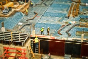 Men Working on Construction Site