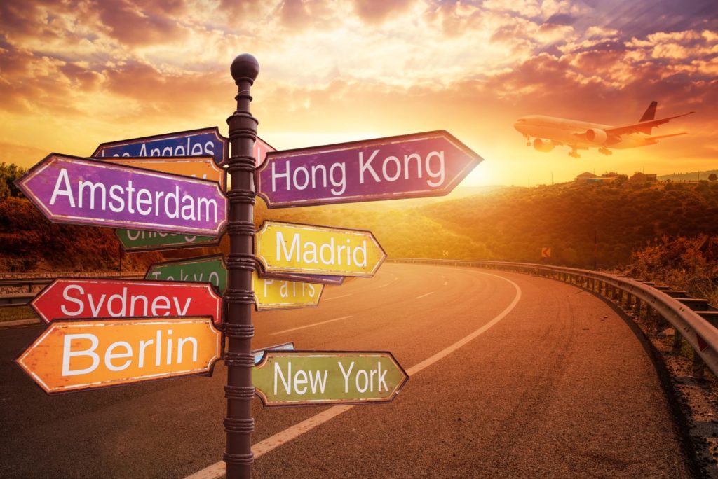 Destination Sign Post