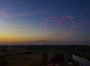 Drone Light Show Display