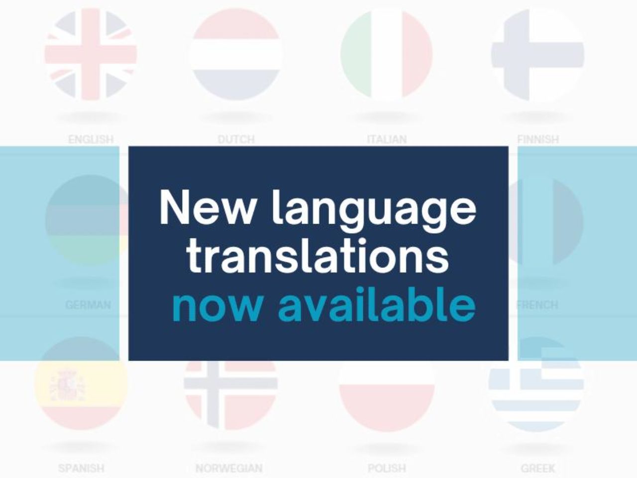 New language translations now available Coverdrone Germany
