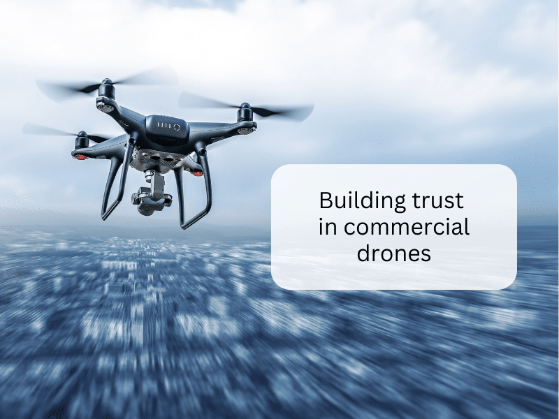 bark Anvendt Shipley Building trust in commercial drones | Coverdrone Denmark