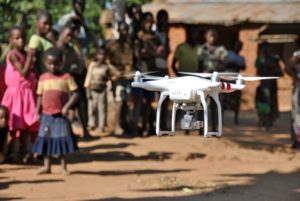 Drone In African School