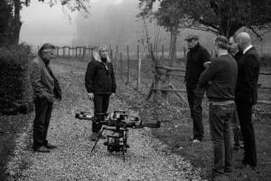 Group of People Around Drone