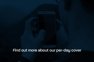 Closeup of Man Holding Phone