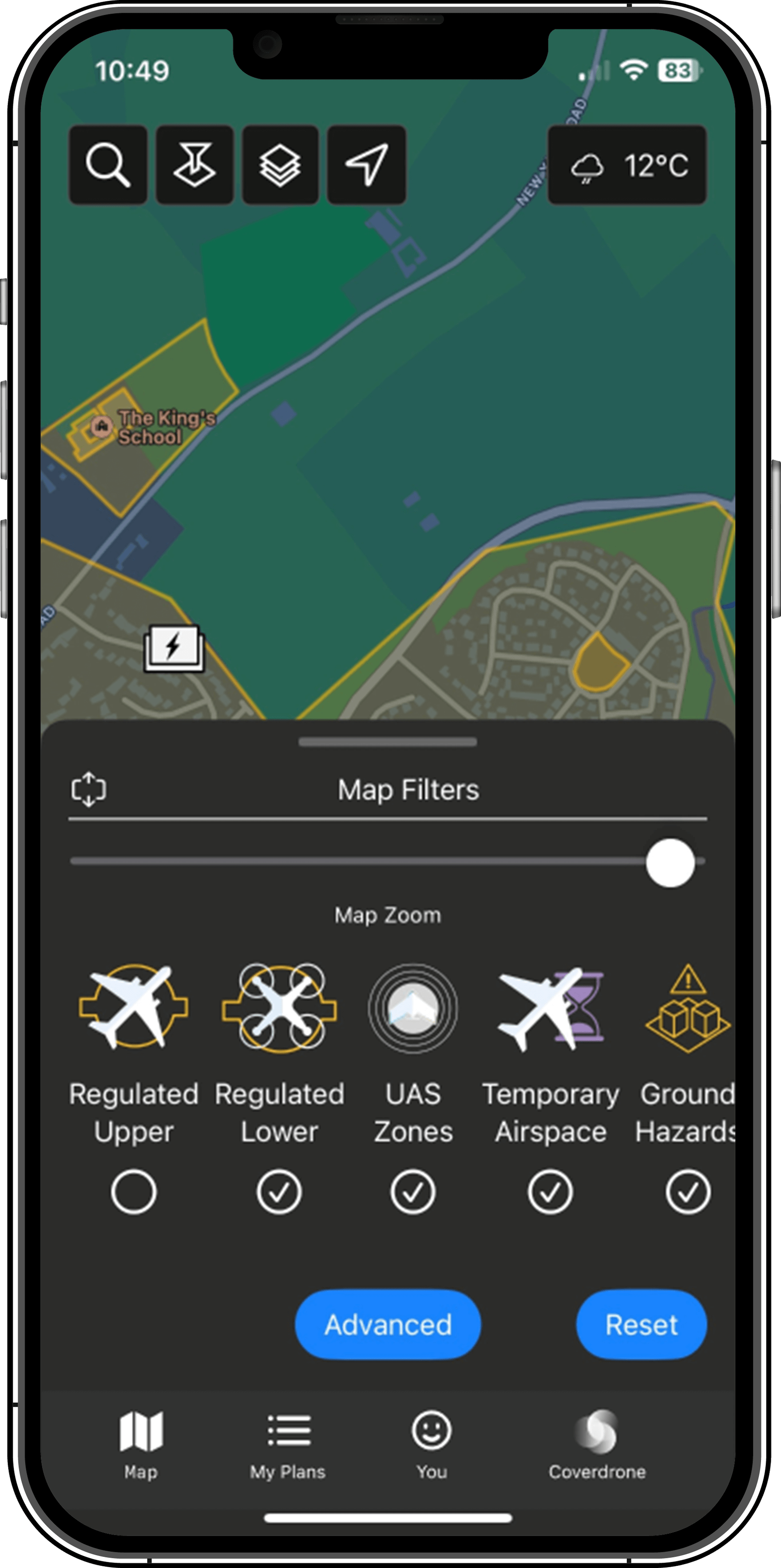 Map filters