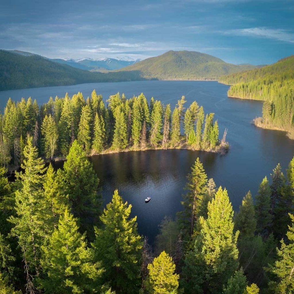 Daedalus.uas MiKinley Lake, British Columbia, Canada