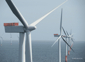 Wind Turbines in Sea