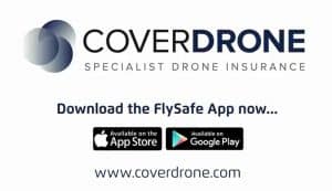 Coverdrone Logo on White Background