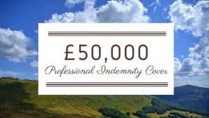 £50,000 Professional Indemnity Cover