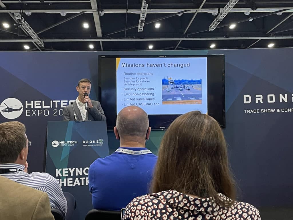 Drone X Talk from Paul Watts Head of Flight Operations at the National Police Air Service
