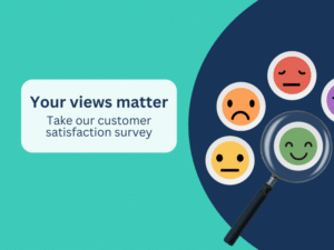 Take our customer satisfaction survey