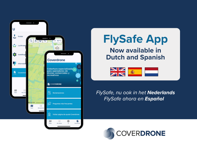 FlySafe App - Now Available in Dutch and Spanish