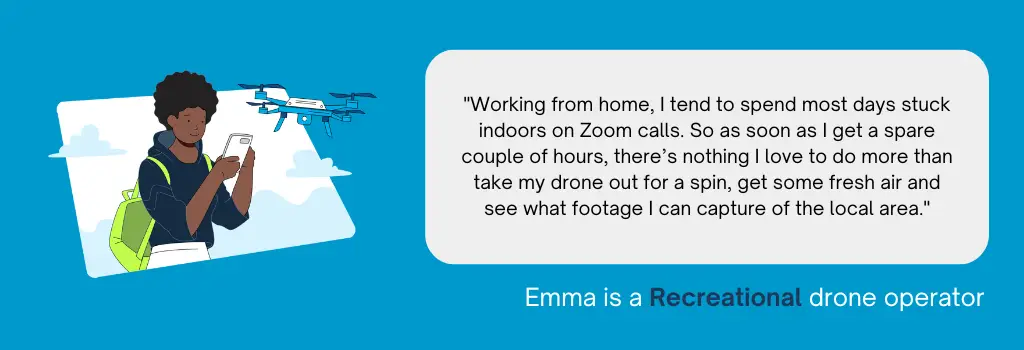 Recreational operator example