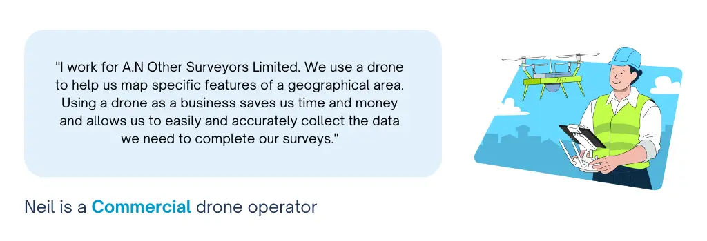 Commercial operator example