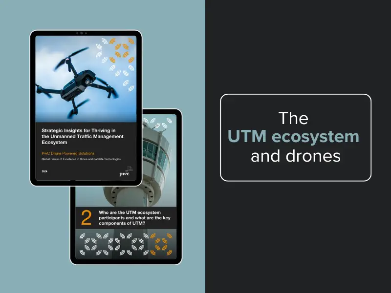UTM ecosystem and drones