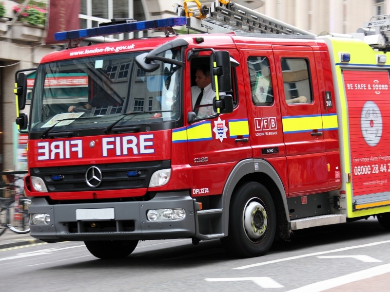 A London Fire Brigade Engine
