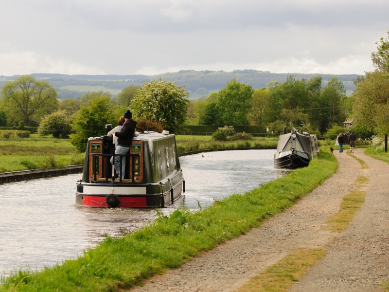 boats on the Shropshire Canal