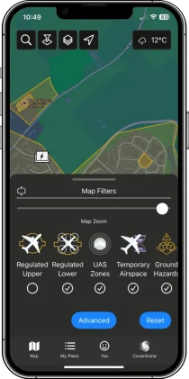 coverdrone-fly-safe-app-drone-map-filters